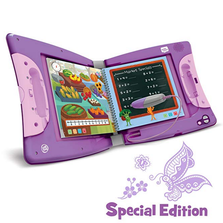 LeapFrog Leapstart Interactive Learning System for Kindergarten and 1st Grade Amazon Exclusive, Purple $32.88，free shipping