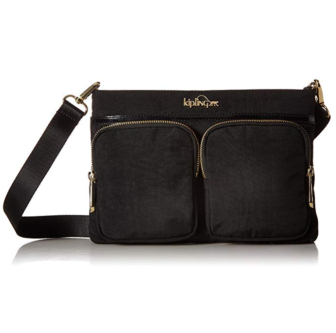 Kipling Tessa 5-in-1 Black Patent Combo Convertible Handbag only $36.59