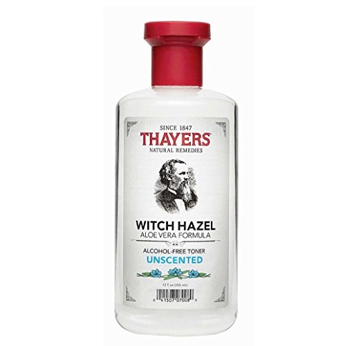 Thayers Alcohol-Free Witch Hazel Toner with Aloe Vera Formula, Unscented, 12 Fluid Ounce, Only $6.29