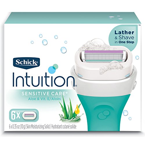 Schick Intuition Sensitive Care Moisturizing Razor Blade Refills for Women with Natural Aloe - 6 Count, Only $14.92, free shipping after using SS