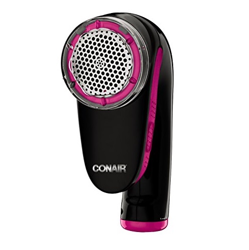 Conair Fabric Defuzzer - Shaver; Battery Operated; Black / Pink, Only $11.94