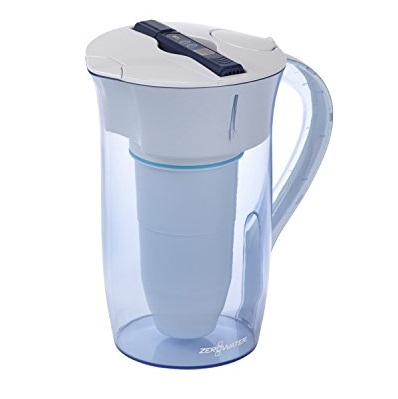 ZeroWater, 10 Cup Round Pitcher with Free Water Quality Meter, BPA-Free, NSF Certified to Reduce Lead and Other Heavy Metals, Only $32.99,free shipping