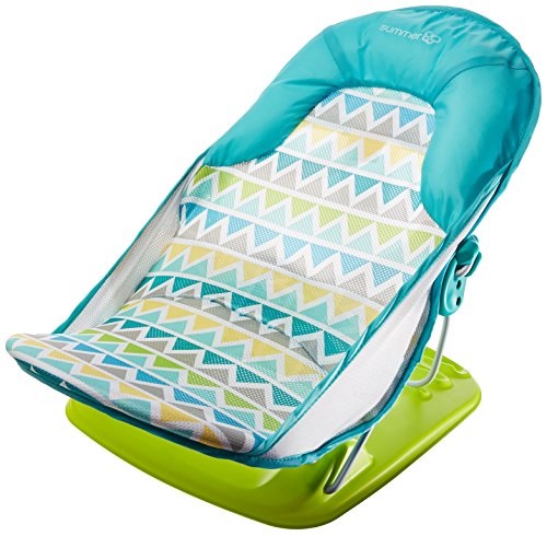 Summer Infant Deluxe Baby Bather, Triangle Stripe, Only $11.59