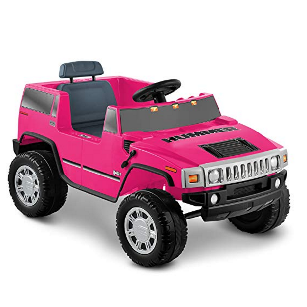 National Products 6V 粉红悍马儿童电动汽车，原价$199.99，现仅售$129.00，免运费