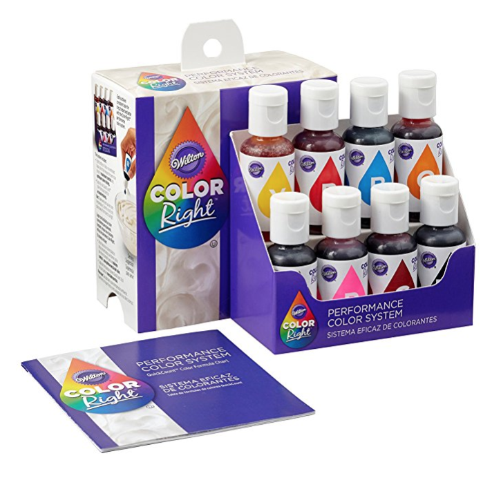 Wilton Color Right Performance Food Coloring Set only $11.73