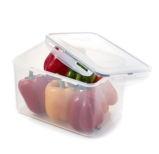LOCK & LOCK Airtight Rectangular Tall Food Storage Container 152.16-oz / 19.02-cup only $9.98