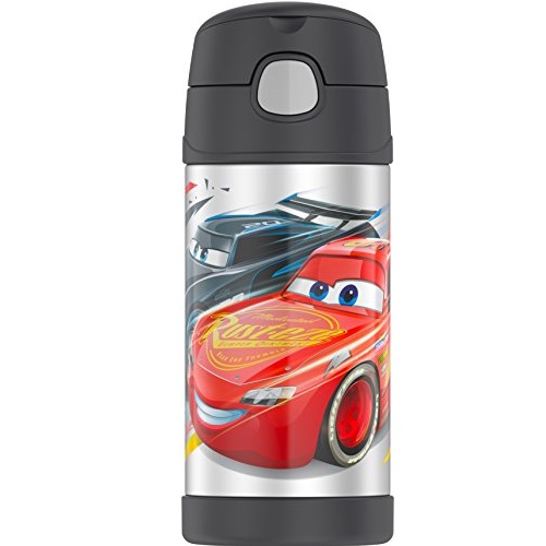 Thermos 12 Ounce Funtainer Bottle, Cars, only $11.40