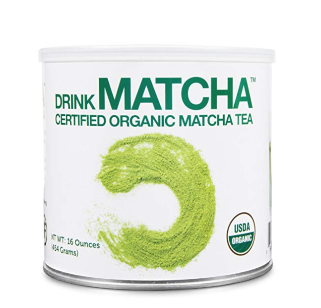 DrinkMatcha - Matcha Green Tea Powder - USDA Organic - 100% Pure Matcha Green tea Powder - Nothing added (16 Ounce) only $19.95