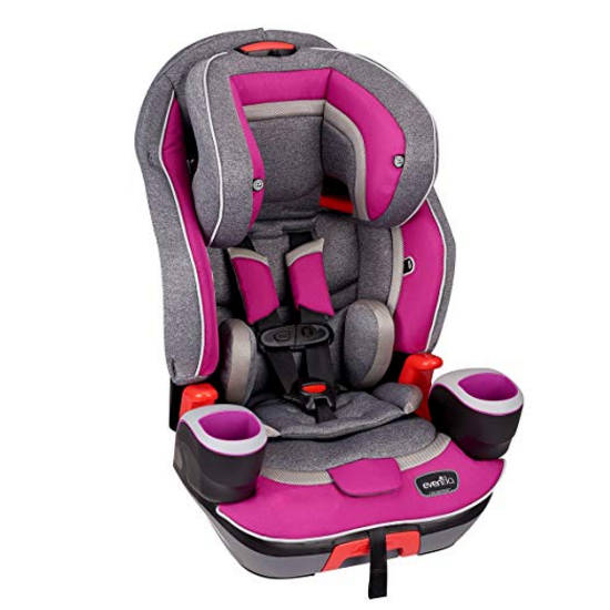Evenflo Evolve Platinum 3-in-1 Combination Booster Seat, Dreamer $82.35，Free Shipping