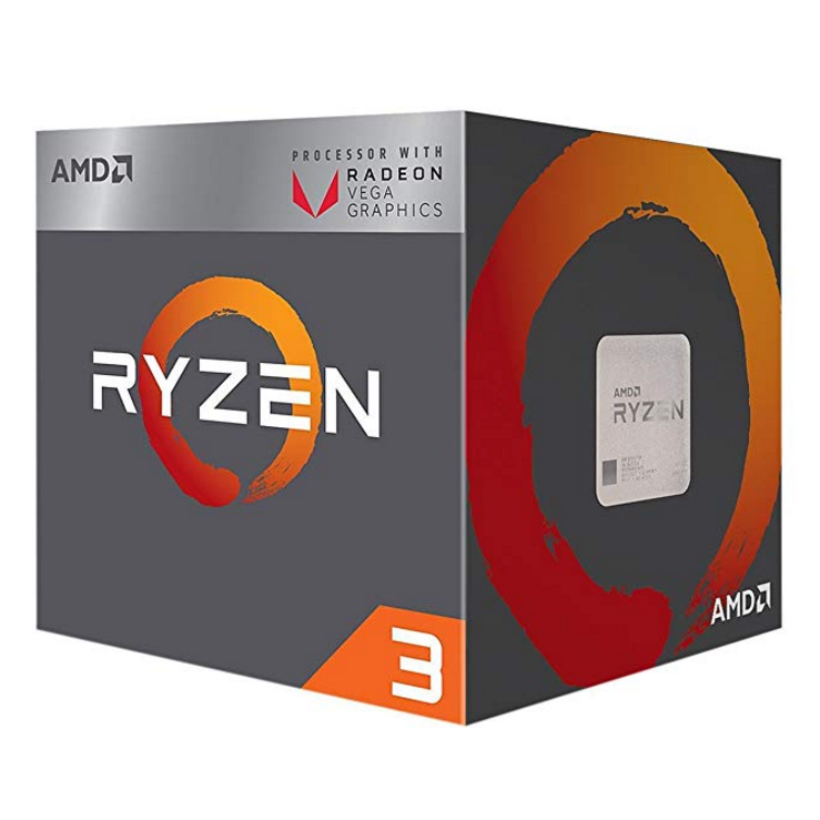 大降！史低價！AMD 銳龍 Ryzen 3 2200G APU處理器 $59.99，免運費