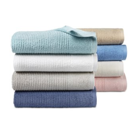 macys.com 現有 Martha Stewart Collection 全棉速干浴巾 多色可選，原價$16, 現僅售$4.99