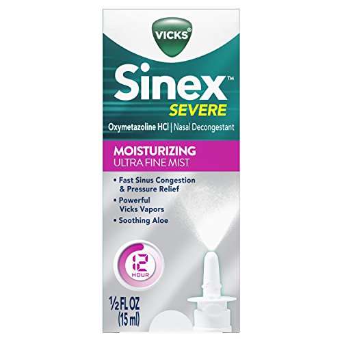 Vicks Sinex Moisturizing Nasal and Sinus Spray, Ultra Fine Mist.5 Fl Oz (Packaging May Vary), Only $6.97 after clipping coupon