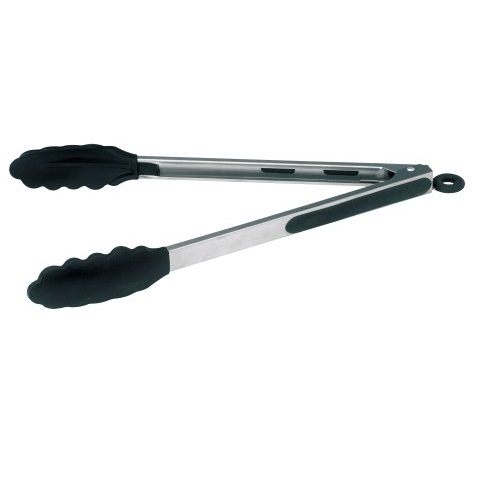 Winco Utility Tong with Rubber Tip and Locking Clip, 12-Inch, Only $5.99