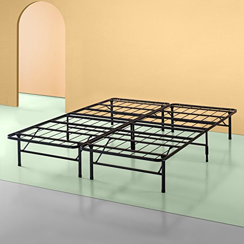 Zinus Shawn 14 Inch SmartBase Mattress Foundation / Platform Bed Frame / Box Spring Replacement / Quiet Noise-Free / Maximum Under-bed Storage, Cal King, Only $60.00, free shipping