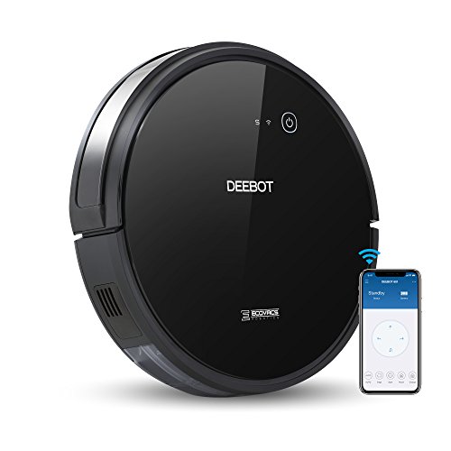 ECOVACS DEEBOT 601 Robot Vacuum Cleaner with S-Shaped Systematic Movement, App Controls, Max Mode Power Suction & 2 Specialized Cleaning Modes $189.99