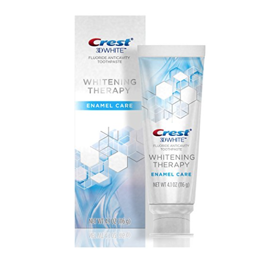 Crest 3D White Whitening Therapy Enamel Care Fluoride Toothpaste, 4.1 Ounce, Only $5.87, You Save $3.12(35%)