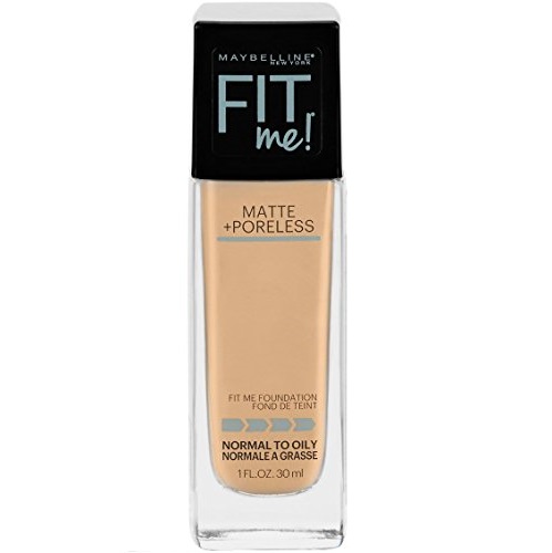 Maybelline Makeup Fit Me Matte + Poreless Liquid Foundation Makeup, Classic Ivory Shade, 1 fl oz, Only $2.99, free shipping after using SS