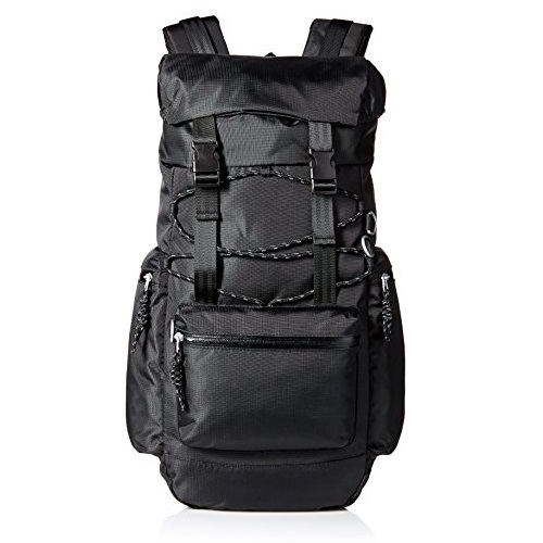 Steve Madden Men's Ripstop Climber Backpack, Black, One Size, Only $26.63, free shipping