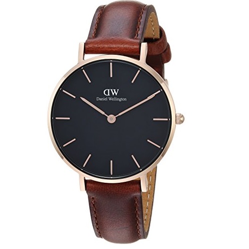Daniel Wellington Classic Petite St Mawes in Black 32mm, DW00100169, Only $87.00, free shipping