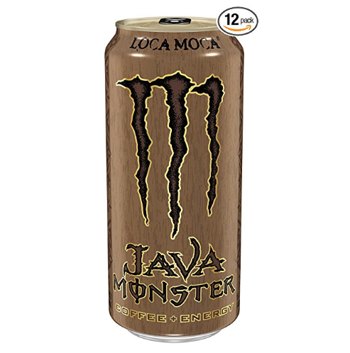 Java Monster 咖啡能量飲料 15oz 12罐 ，原價$17.39, 現僅售$16.52