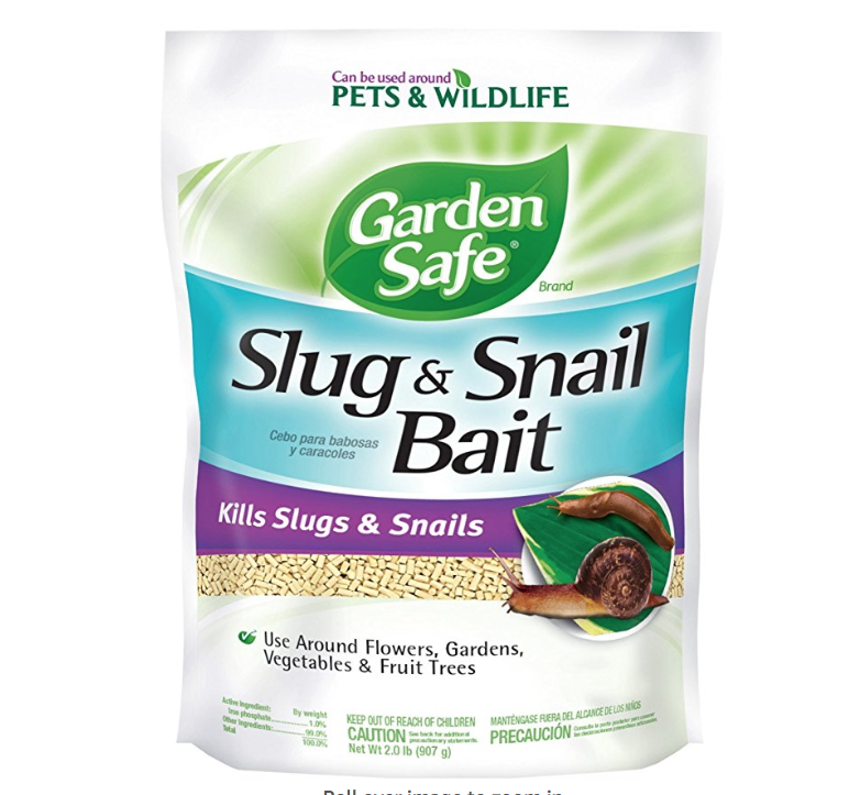 Garden Safe 4536 Slug & Snail Bait (HG-4536) (2 lb), Case Pack of 1, Brown/A, Only $5.58
