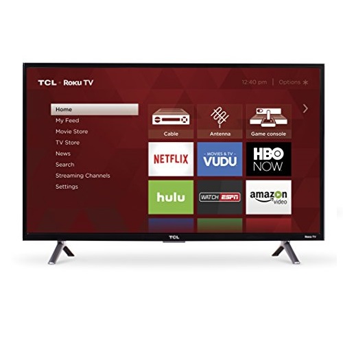 史低价！TCL  32吋 720P智能电视机，内置Roku播放器，原价$199.99，现仅售$117.81  ，免运费