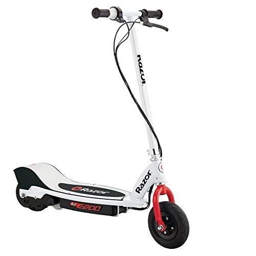 Razor E200 Electric Scooter - White/Red, Only $160.99, free shipping