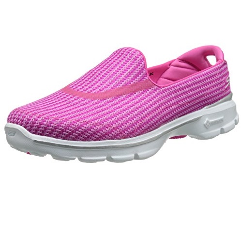 史低价！Skechers 斯凯奇 Go Walk 3 女款健步鞋，原价$64.99，现仅售$27.00，免运费