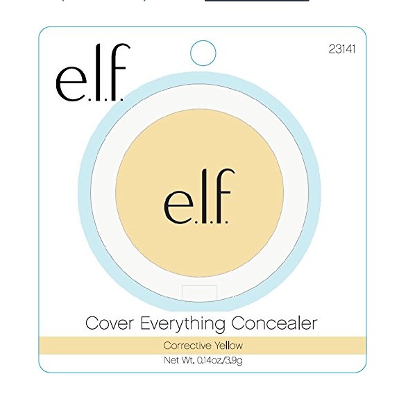e.l.f. Cover Everything Concealer, Corrective Yellow, 0.14 Ounce only $1.90