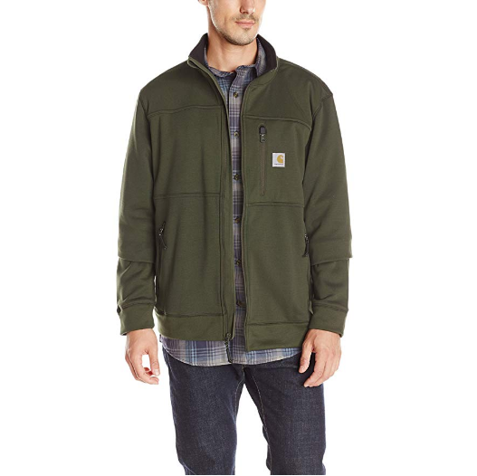 Carhartt Men's Workman Zip Front Jacket $31.62，free shipping