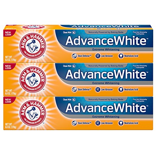 Arm & Hammer Advance White Extreme Whitening Toothpaste, 6 oz, 3 Count (Packaging May Vary), Only $7.44