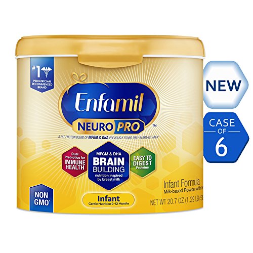 Enfamil NeuroPro金樽 婴儿 配方奶粉，20.7 oz/罐，共6罐，现点击coupon后仅售$126.98，免运费