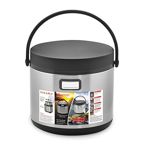 Tayama TXM-E60CF Thermal Cooker and Food Warmer in One, 6 Qt, Black, Only $57.59, free shipping