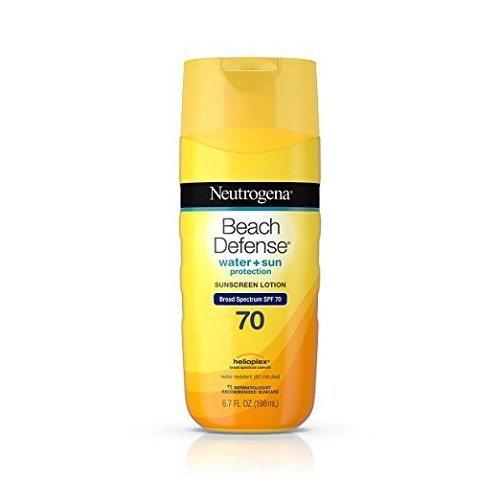 Neutrogena Beach Defense Water Resistant Sunscreen Body Lotion with Broad Spectrum SPF 70, Oil-Free and Fast-Absorbing, 6.7 oz, Only $3.39　ａｆｔｅｒ　ｃｌｉｐｐｉｎｇ　ｃｏｕｐｏｎ