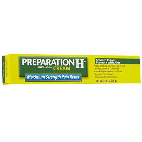 Preparation H Maximum Strength Hemmorhoidal Cream-1.8 oz, Only$10.39