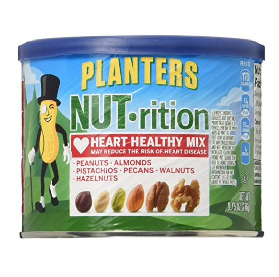 Planters Nutrition Heart Healthy Snack Nuts Mix, 3 Coun only $14.22