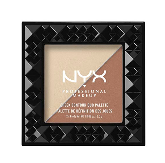 NYX PROFESSIONAL MAKEUP Cheek Contour Duo Palette, Perfect Match, 0.18 Ounce only $2.10