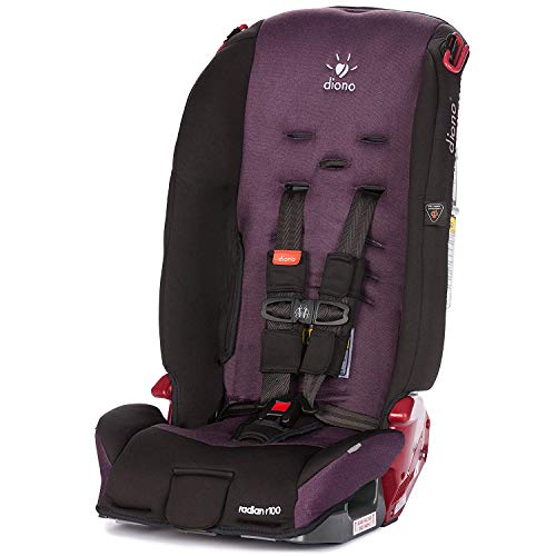 Diono Radian R100 All-in-One Convertible Car Seat, for Children from Birth to 100 pounds, Black Plum $144.00