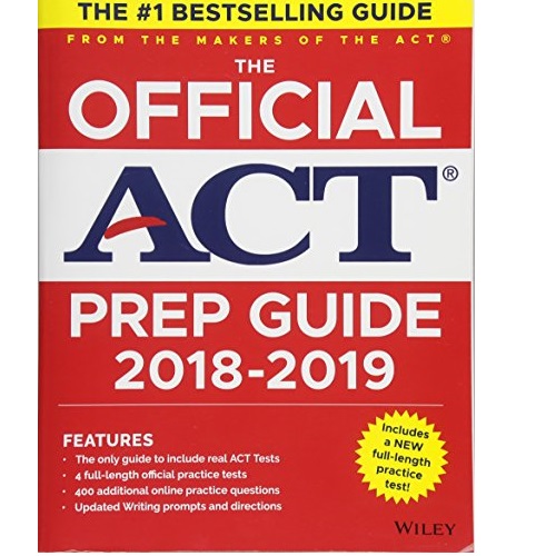 The Official ACT Prep Guide, 2018-19 Edition (Book + Bonus Online Content), Only $13.21