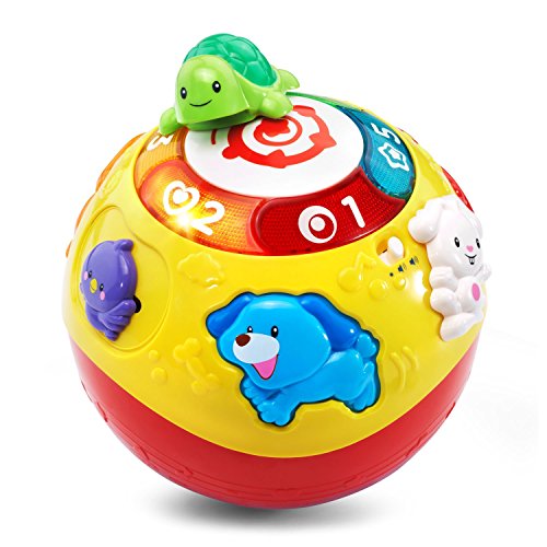 VTech Wiggle & Crawl Ball Toy 益智玩具轉轉球，原價$14.99，現僅售$13.76