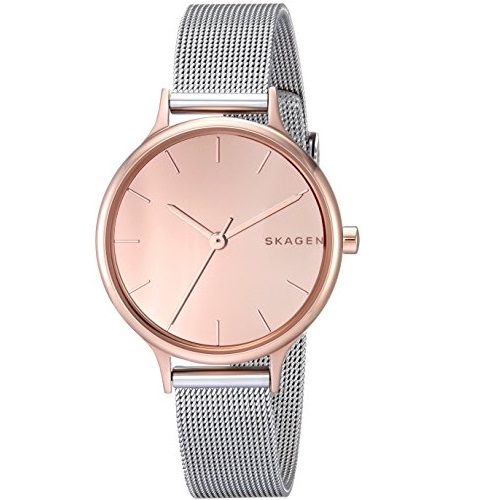 Skagen Women's Quartz Stainless Steel Casual Watch, Color Silver-Toned (Model: SKW2635), Only$62.82, free shipping