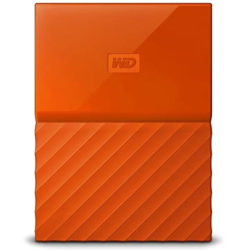 WD 4TB Orange My Passport  Portable External Hard Drive - USB 3.0 - WDBYFT0040BOR-WESN, Only $99.99, free shipping