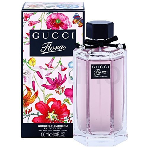 Gucci 古驰Flora Gorgeous Gardenia 栀子花淡香水，3.3 oz，原价$95.00，现仅售$58.00， 免运费