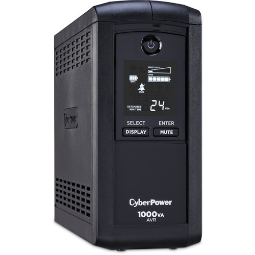 B&H：CyberPower CP1000AVRLCD 1000VA不间断电源，原价$109.95，现点击coupin后仅售$74.95，免运费。除NY、NJ州外免税