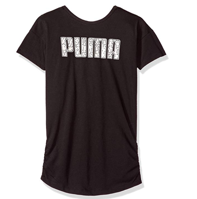 PUMA Dancer Draped Dress 女童T恤裙, 原价$26, 现仅售$3.43