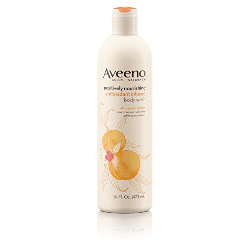 Aveeno 保濕桃子生薑味沐浴乳，16 oz，原價$10.49，現僅售$5.49