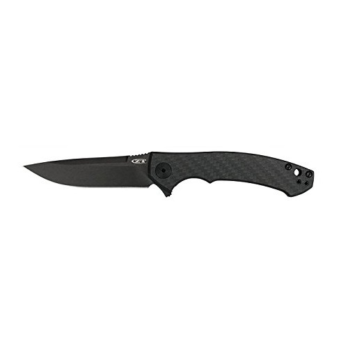 Zero Tolerance 0450CF 3.25” DLC-Coated S35VN Stainless Steel Blade, All-Black Carbon Fiber Titanium Handle Scales, KVT Ball-Bearing Openingp; 2.45 OZ., Only $130.00, free shipping