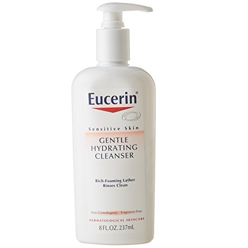 史低價！ Eucerin 優色林  敏感肌膚專用保濕潔面乳，237ml，原價$6.11，現僅售$4.49