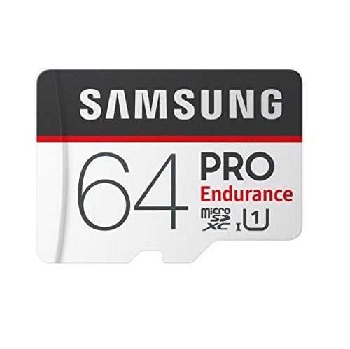 Samsung Pro Endurance 64GB Micro SDXC Card Adapter - 100MB/s U1 (MB-MJ64GA/AM), Only $17.99