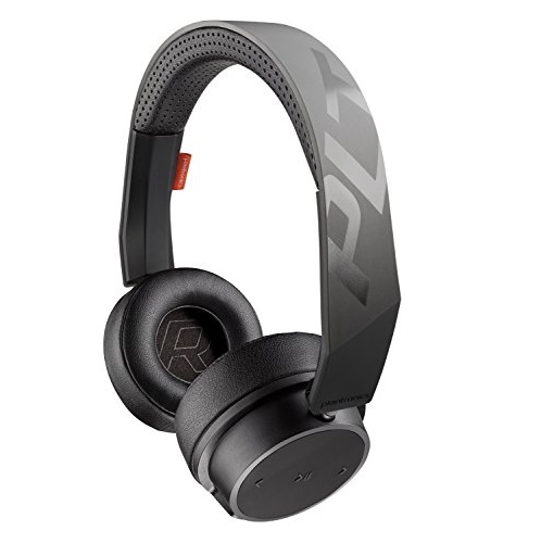 Plantronics BackBeat FIT 500 On-Ear Sport Headphones, Wireless Headphones with Sweat-Resistant Nano-Coating Technology by P2i, Black, Only $52.74, free shipping